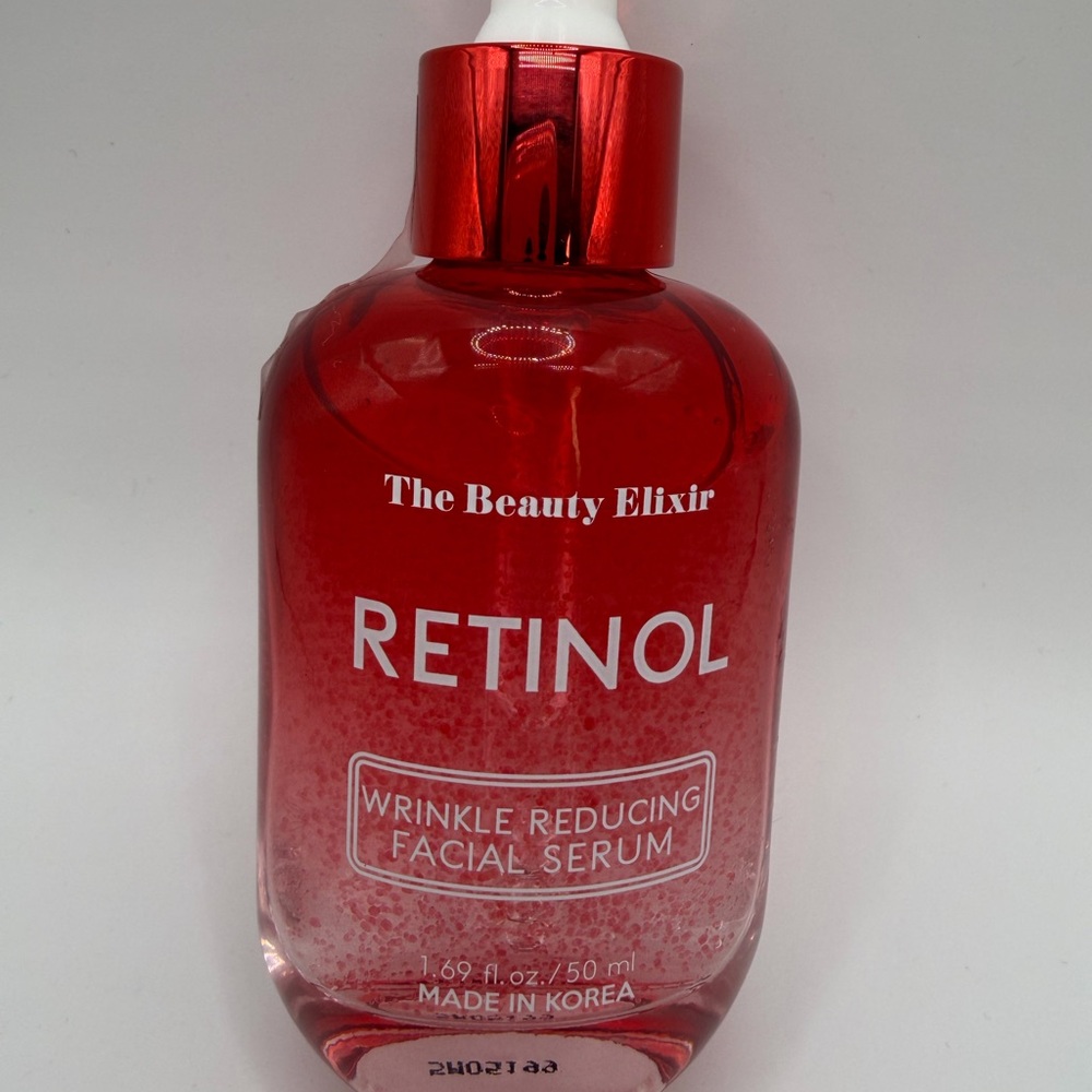 Retinol Wrinkle Reducing Facial Serum - Red